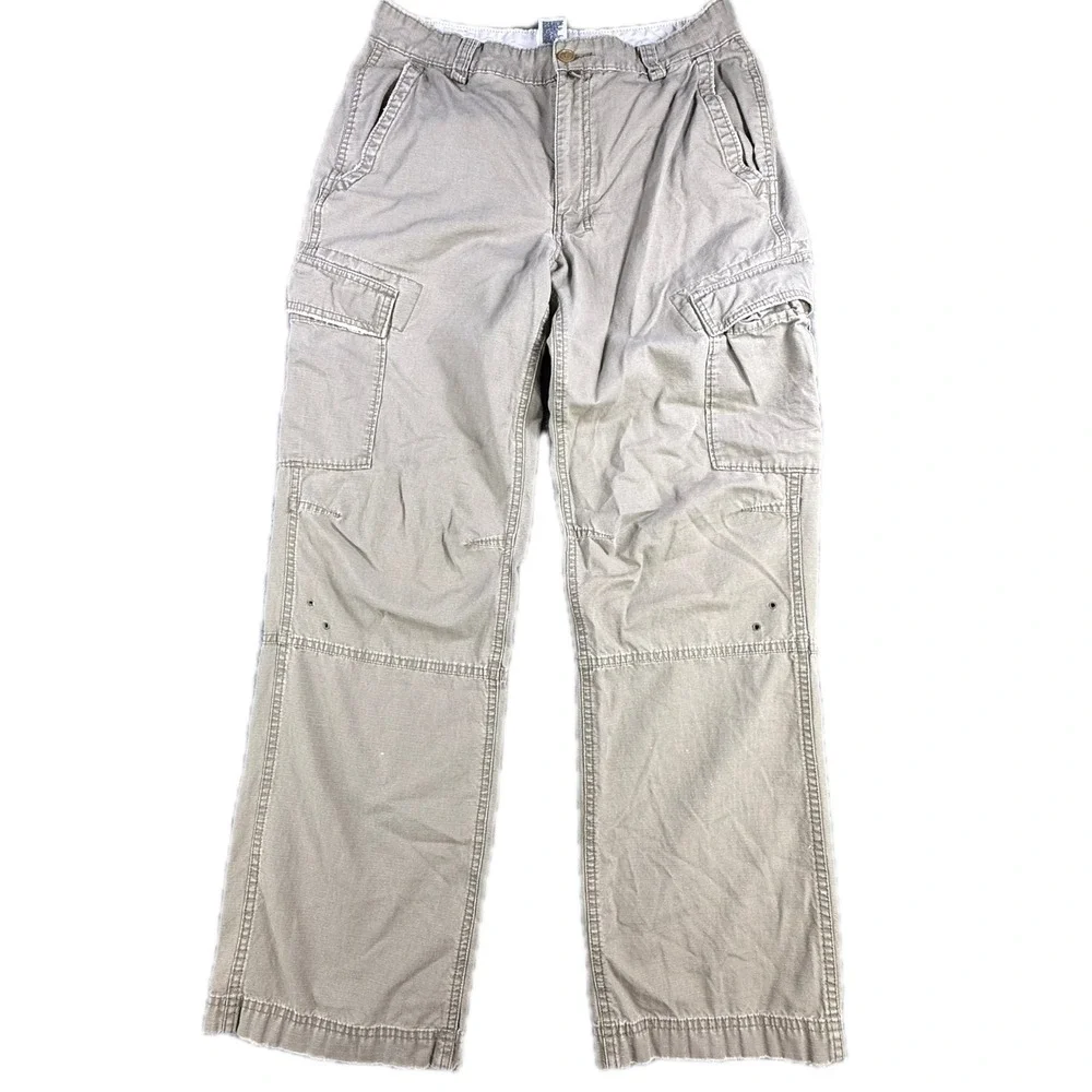 The North Face Cargo Pants Mens 32 Khaki A5‎ Series Ripstop Hiking Utility 2375
